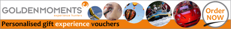 Gift Experience Vouchers at Golden Moments - Europe's Number 1 Gift Experience company