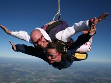 Germany : Tandem parachute jump in Baden Württemberg