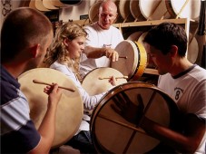 Dinner and learning to play the Bodhrán for Two Co. Dublin - Unique Irish Christmas Present