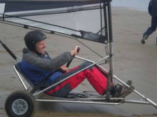Blokarting lesson in Ireland!