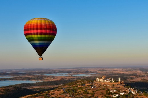 Voo de Balão de Ar Quente no Alentejo