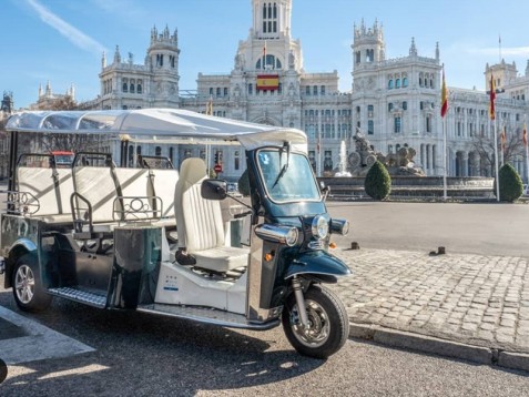 Tour Eco Tuk Tuk en Madrid (3h)