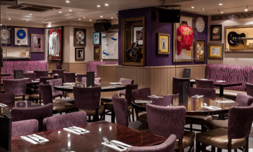 Hard Rock Cafe London: priority seating with menu