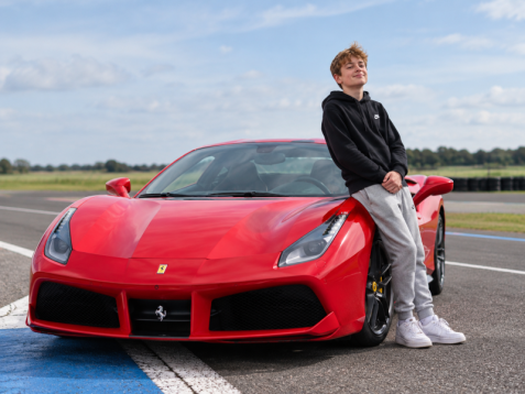 Junior Ultimate Two Supercar Experience at Nutts Corner