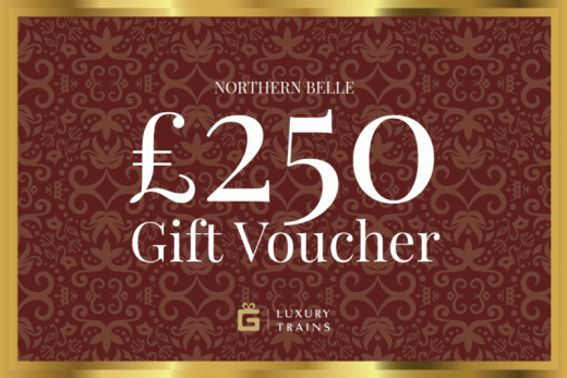 £250 Northern Belle Luxury Train Gift Voucher