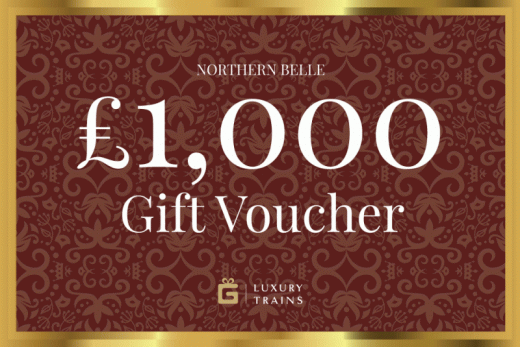 £1000 Northern Belle Gift Voucher