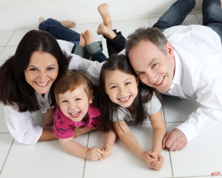 family portrait photo shoot