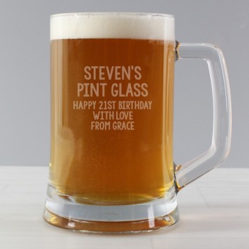 Personalised Beer Tankard