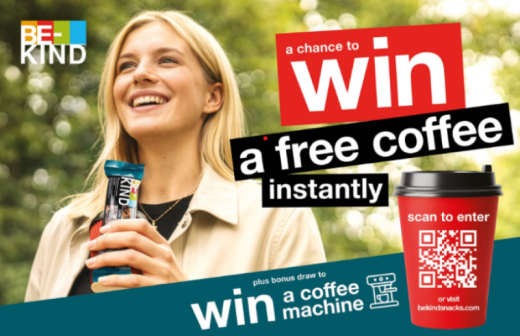 BE-KIND - Enjoy a coffee on us!