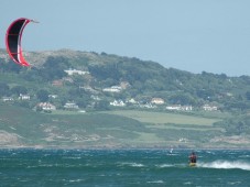 Kite Surfing at Dollymount Beach
