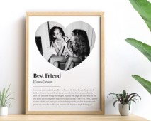 Best Friend Personalised Print