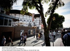 Shakespeare's Globe Theatre tour and exhibition