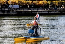 Dublin River Liffey Hydrobike Session