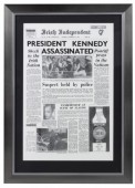 Broadsheet Framed Newsprint