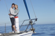 Romantische Segeltour zu zweit auf dem Neusiedler See
