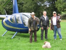 Helicopter Flight - plus Falconry Experience