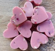 Black Pomegranate Wax Melt Hearts