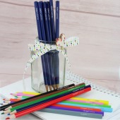 36 Personalised Colouring Pencils 