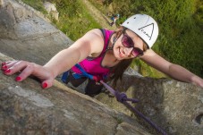 Rock climbing and abseiling at the Gap of Dunloe