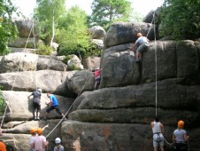 Outdoor Rock Climbing