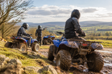 Full Quad Biking & Clay Pigeon Shooting – 30 Clays