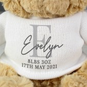 Personalised Initials Teddy Bear