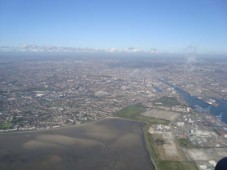 Dublin from an eye bird's view