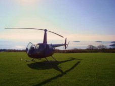 Helicopter tour of Dublin