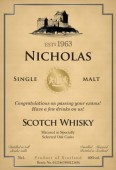 Personalised Single Malt Whisky