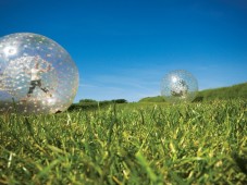 Harnessed Zorbing and Hydro Zorbing