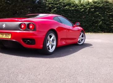 Get behind the wheel of a Ferrari!