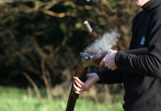 Clay Pigeon shooting