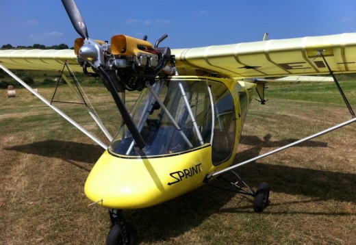 Microlight Flying